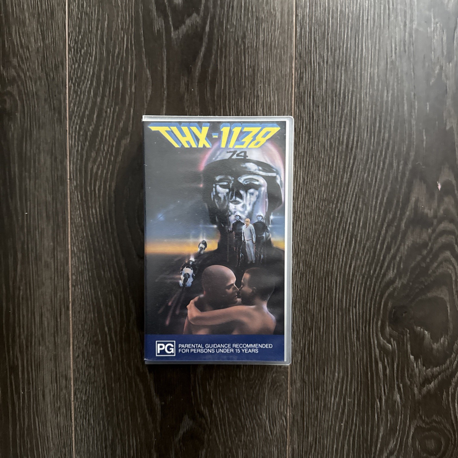 THX-1138 VHS Tape, 1970 Sci-Fi George Lucas\' Debut Film, Rare PAL