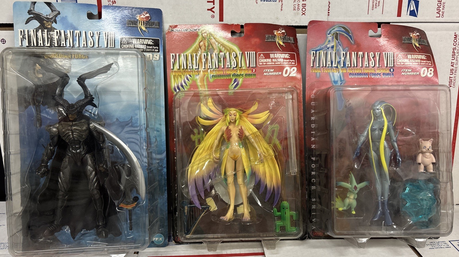 Finally Fantasy Viii-GUARDIAN FORCE Series2,3,8Comes As Seen Message For Details