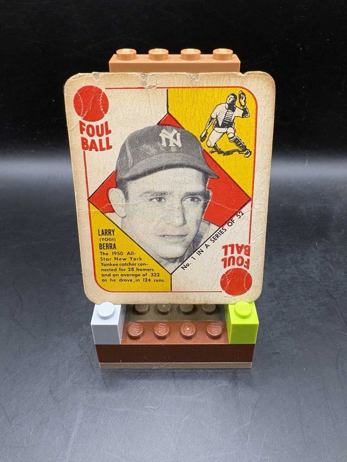 1951 Topps - Red Backs Yogi Berra #1 1951 Topps - Red Backs Yogi Berra #1