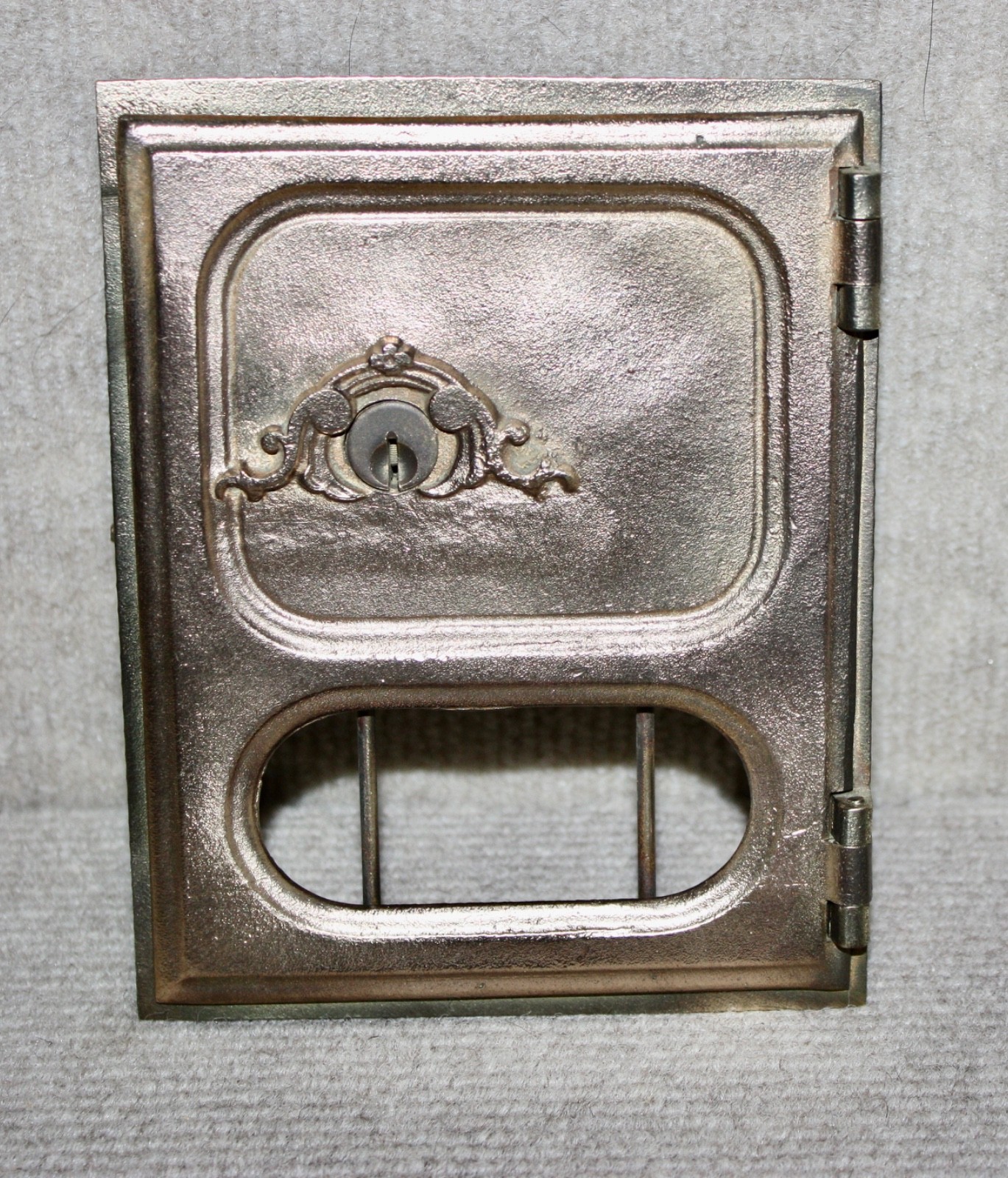 Extremely Rare 1870 Antique USPS P O Post Office Door Postal Box Door With Key Extremely Rare 1870 Antique USPS P O Post Office Door Postal Box Door With Key