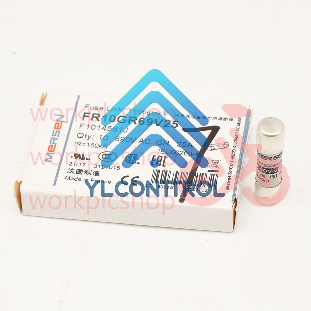 10PC/box NEW Mersen FR10GR69V25 Protistor Ferrule Fuse 25 Amp 10*38 gRB 690V #US