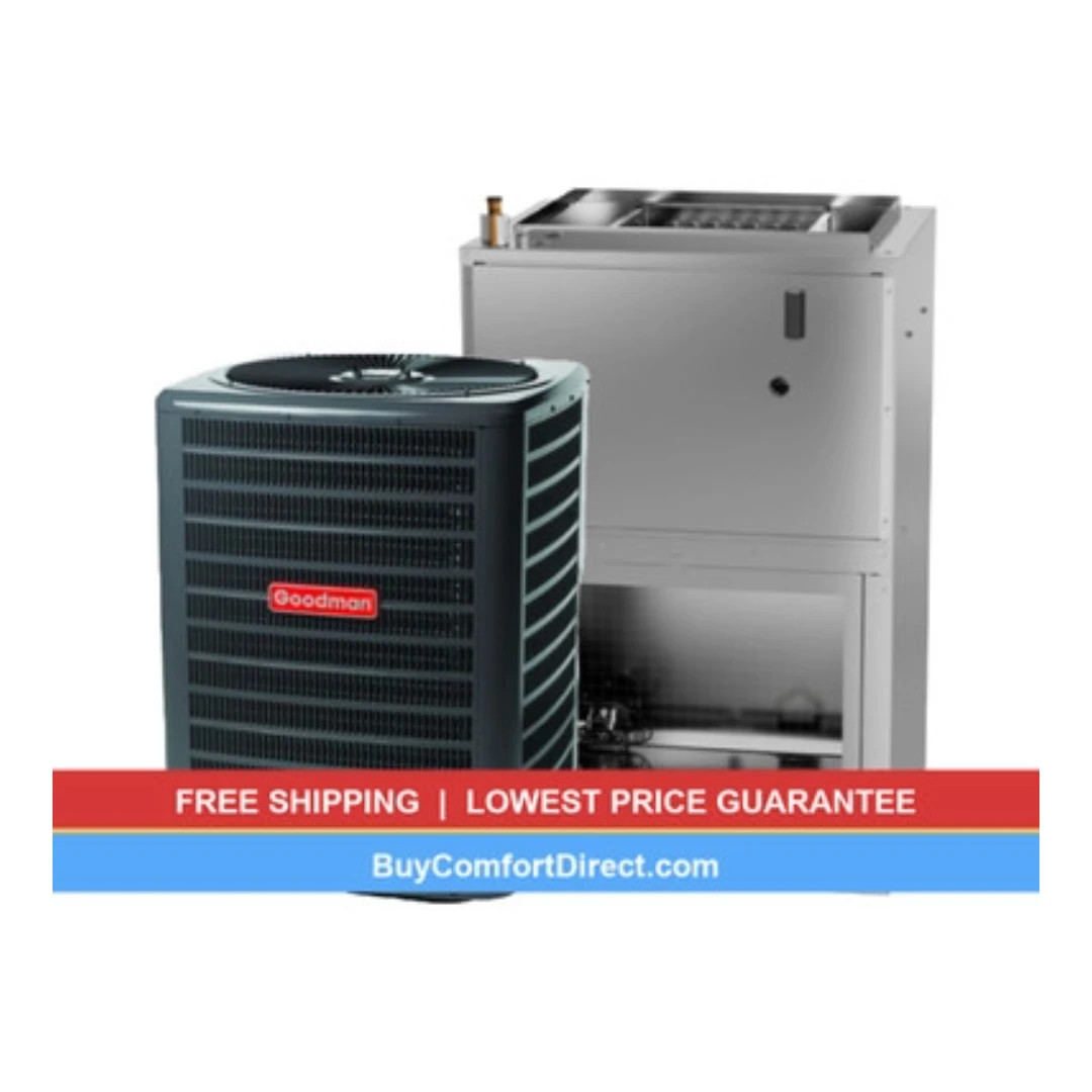 Goodman 3 Ton 15.2 SEER2 AC Split System with Air Handler Wall-Mount GLXS5BA3610