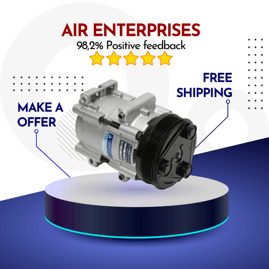 Compressor A/C Fit Ford Sable 1996-2000, Mercury Sable 1996-2000 Compressor A/C Fit Ford Sable 1996-2000, Mercury Sable 1996-2000