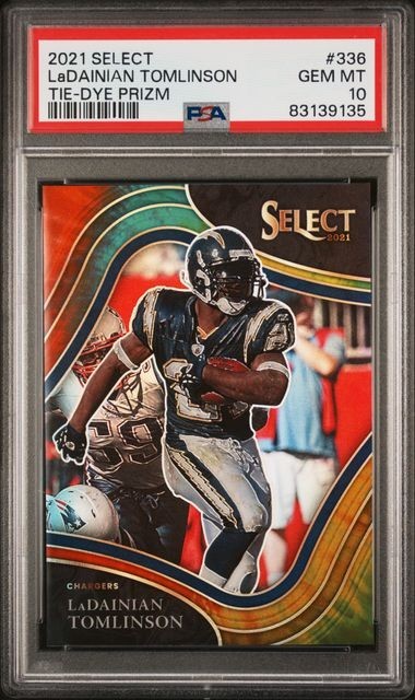 #336 LADAINIAN TOMLINSON TIE-DYE PRIZM