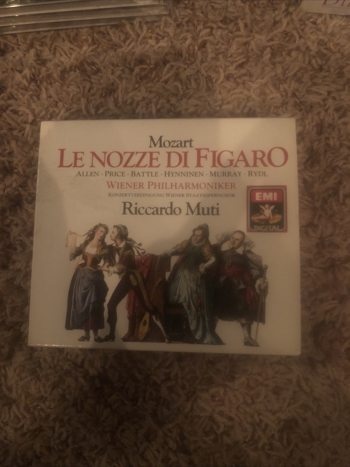 Wolfgang Amadeus Mozart's opera Le Nozze di Figaro, conducted by Riccardo Muti