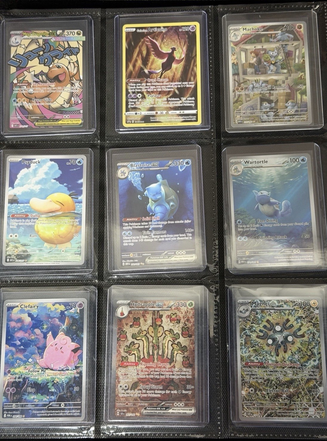 MASSIVE POKEMON BINDER COLLECTION - 10 Card Lot - Rare TCG