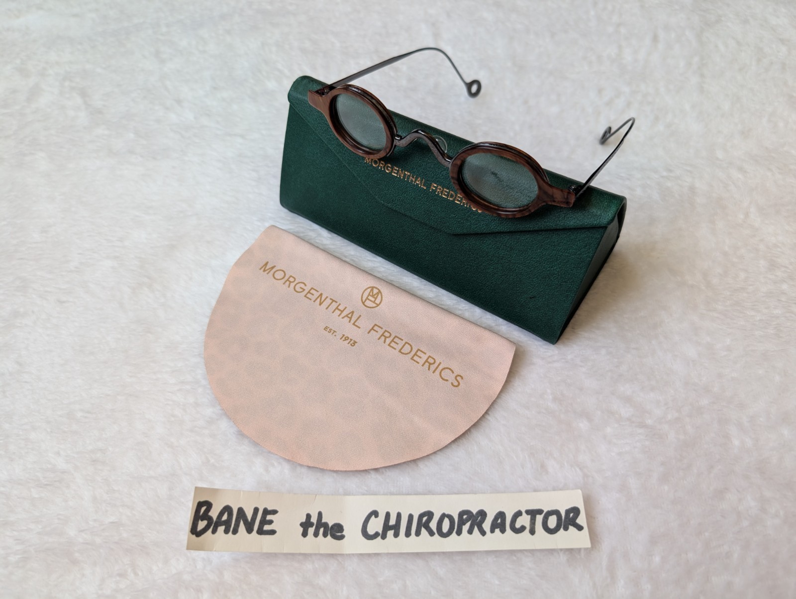 New Morgenthal Frederics Lifesaver OV 35 Gun Burlwood Eyeglasses Frames 34 32 New Morgenthal Frederics Lifesaver OV 35 Gun Burlwood Eyeglasses Frames 34 32