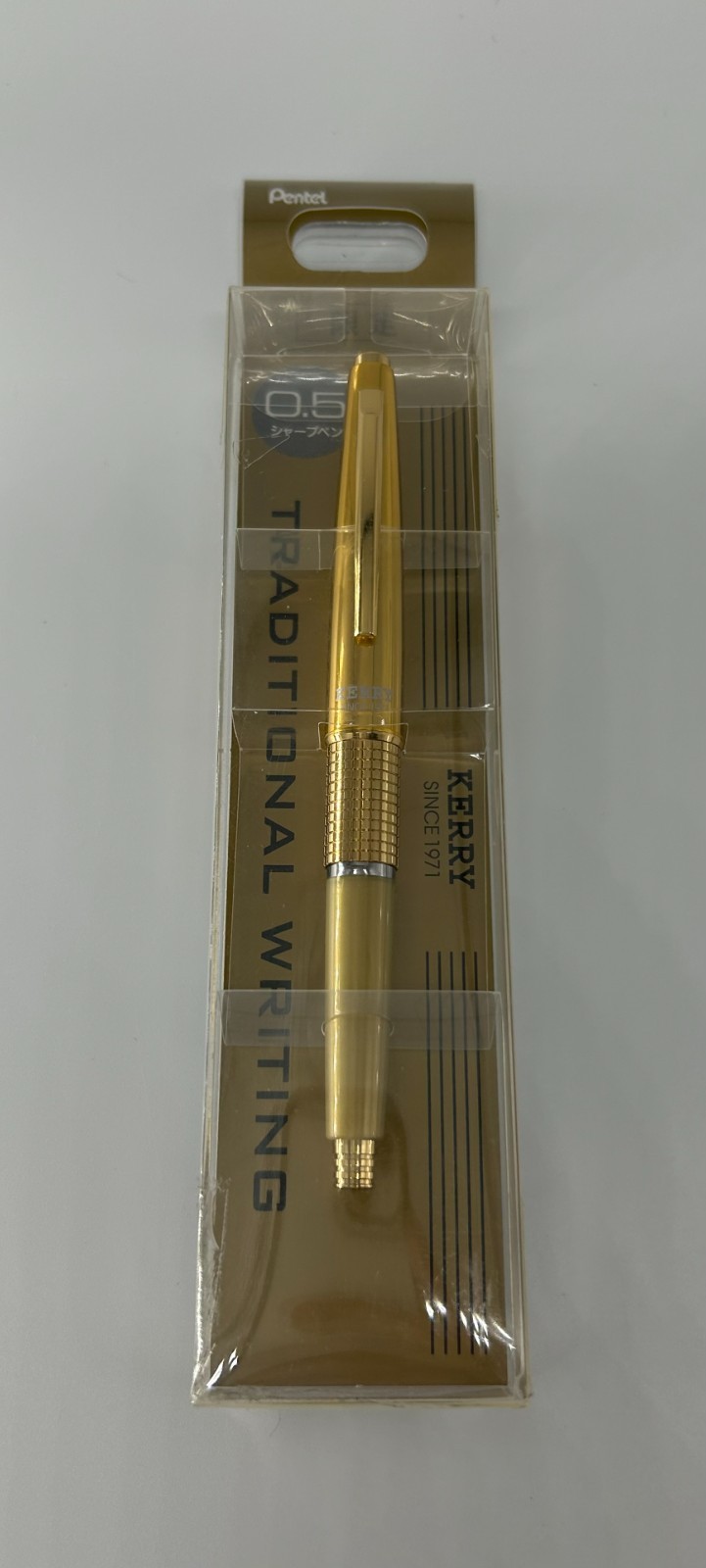 Pentel KERRY Don Quijote Limited Gold XP1035XDG 0.5mm Mechanical Pencil New