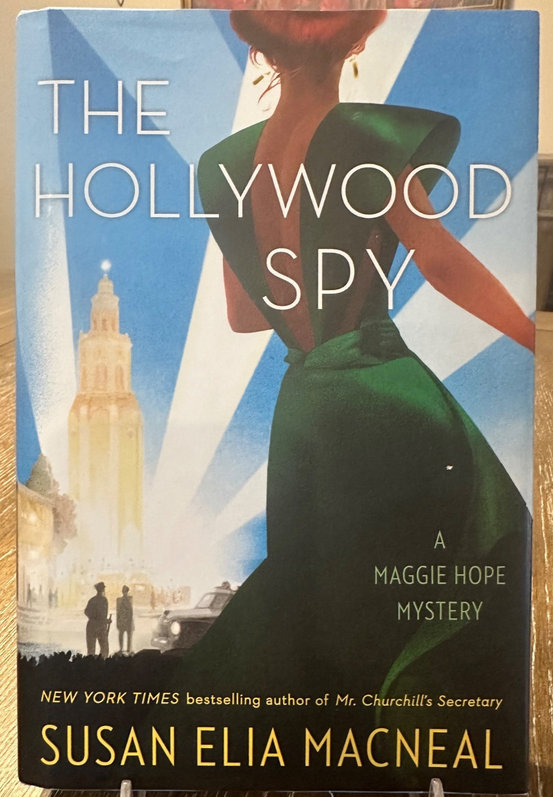 The Hollywood Spy - Susan Elia MacNeal - 1st Printing - HCDJ - 2021 The Hollywood Spy - Susan Elia MacNeal - 1st Printing - HCDJ - 2021
