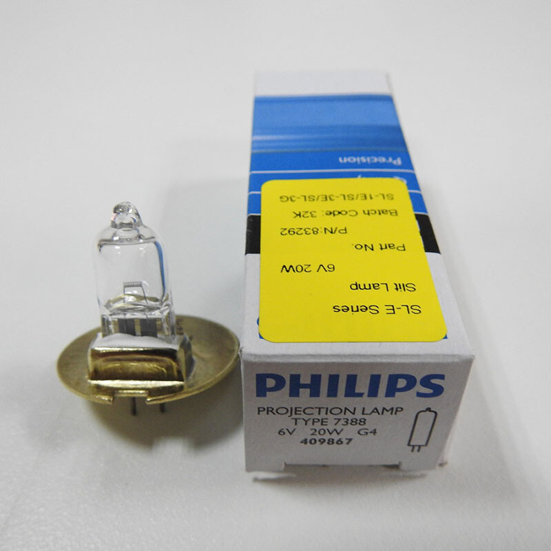 TOPCON Slit Lamp 6V20W SL-1E 3E 7E SL-3G SL-D2/D4 Philips 7388 Light
