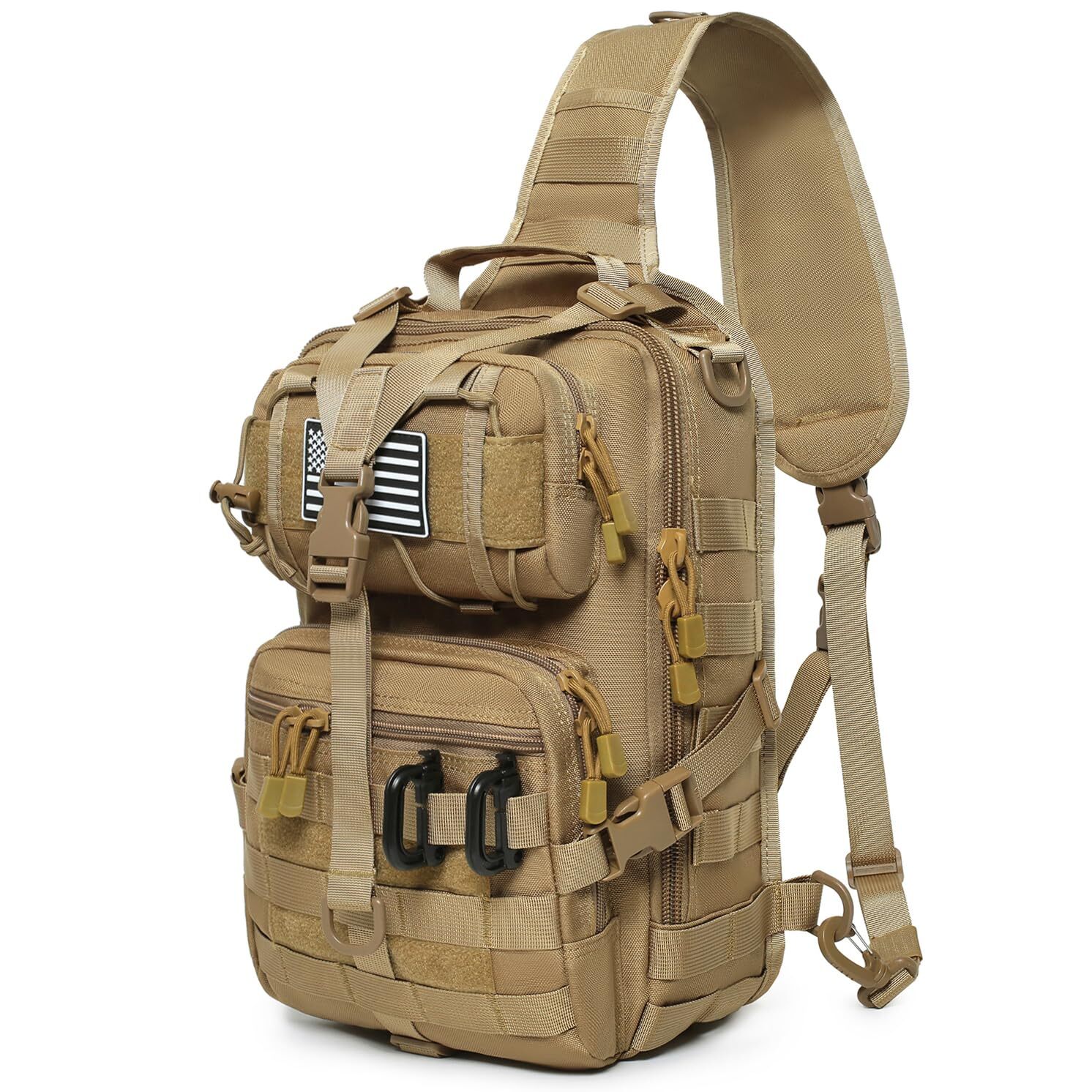 Mochila Tactica Cruzada de Viaje Impermeable Bandolera Bolsa Militar Para Hombre