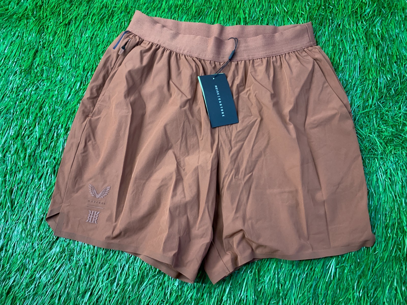 REISS X CASTORE ORIGINAL MEN WATER REPELLENT CASUAL HUDSON SHORTS SIZE S SMALL