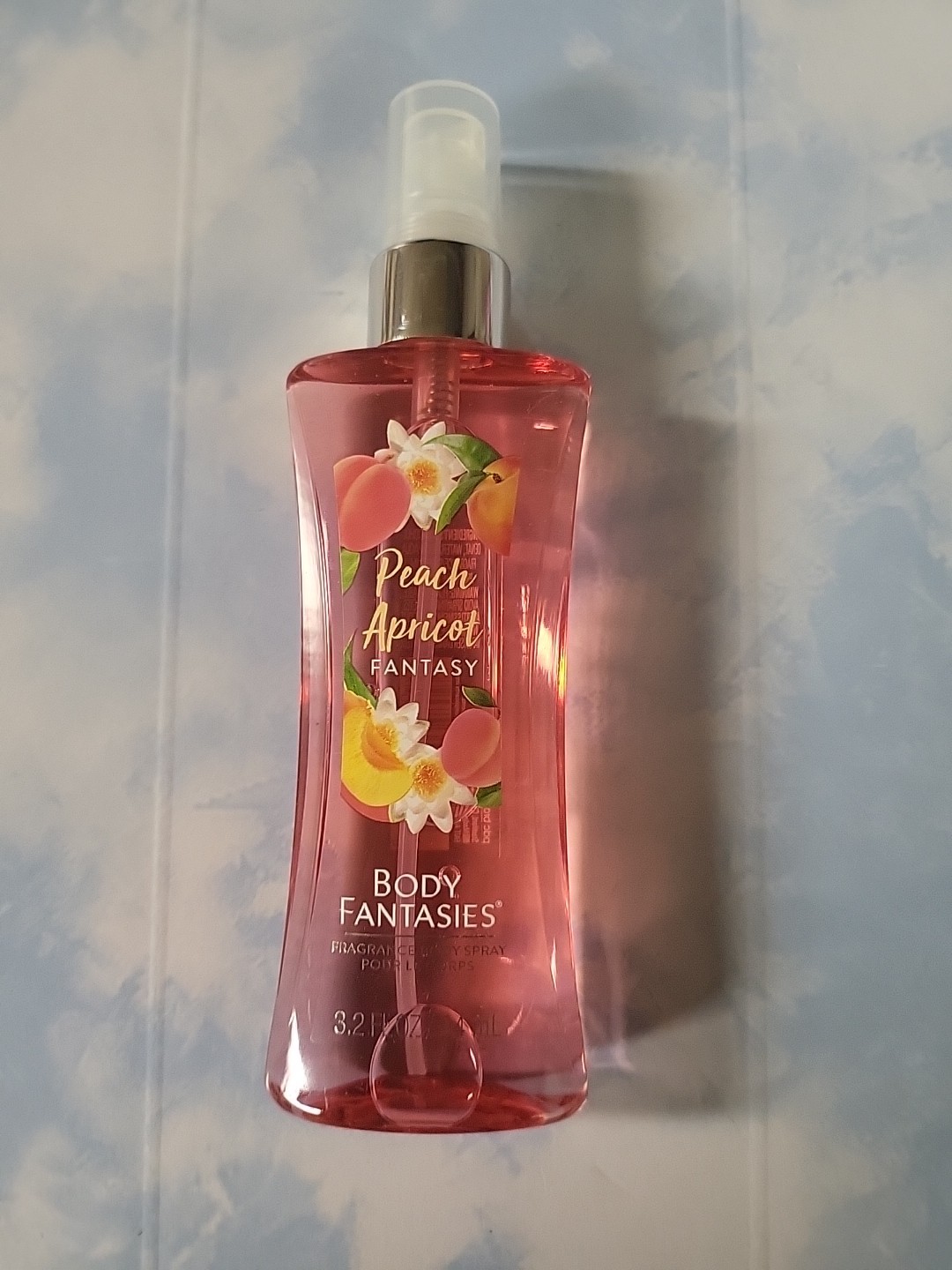 Body Fantasies Peach Apricot FANTASY Fragrance Body Spray 3.2oz RaRe