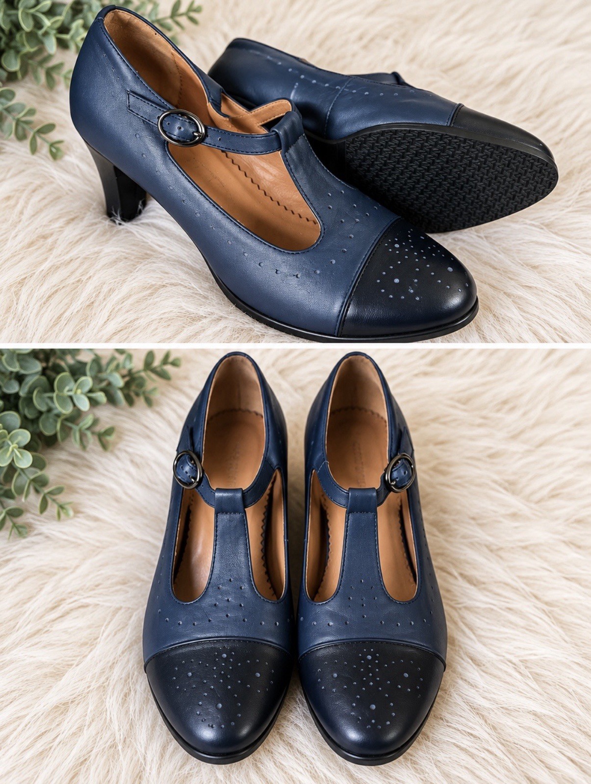 Julia Bo Mary Jane Heels Sz 7.5 Preppy Academia Cottagecore Julia Bo Mary Jane Heels Sz 7.5 Preppy Academia Cottagecore