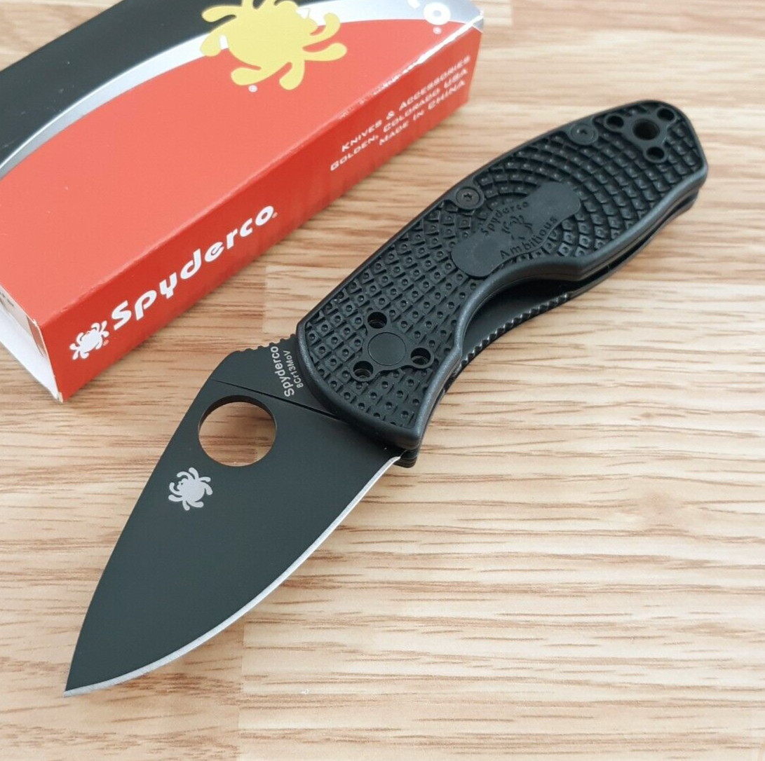 Spyderco Ambitious Folding Pocket Knife 2.25