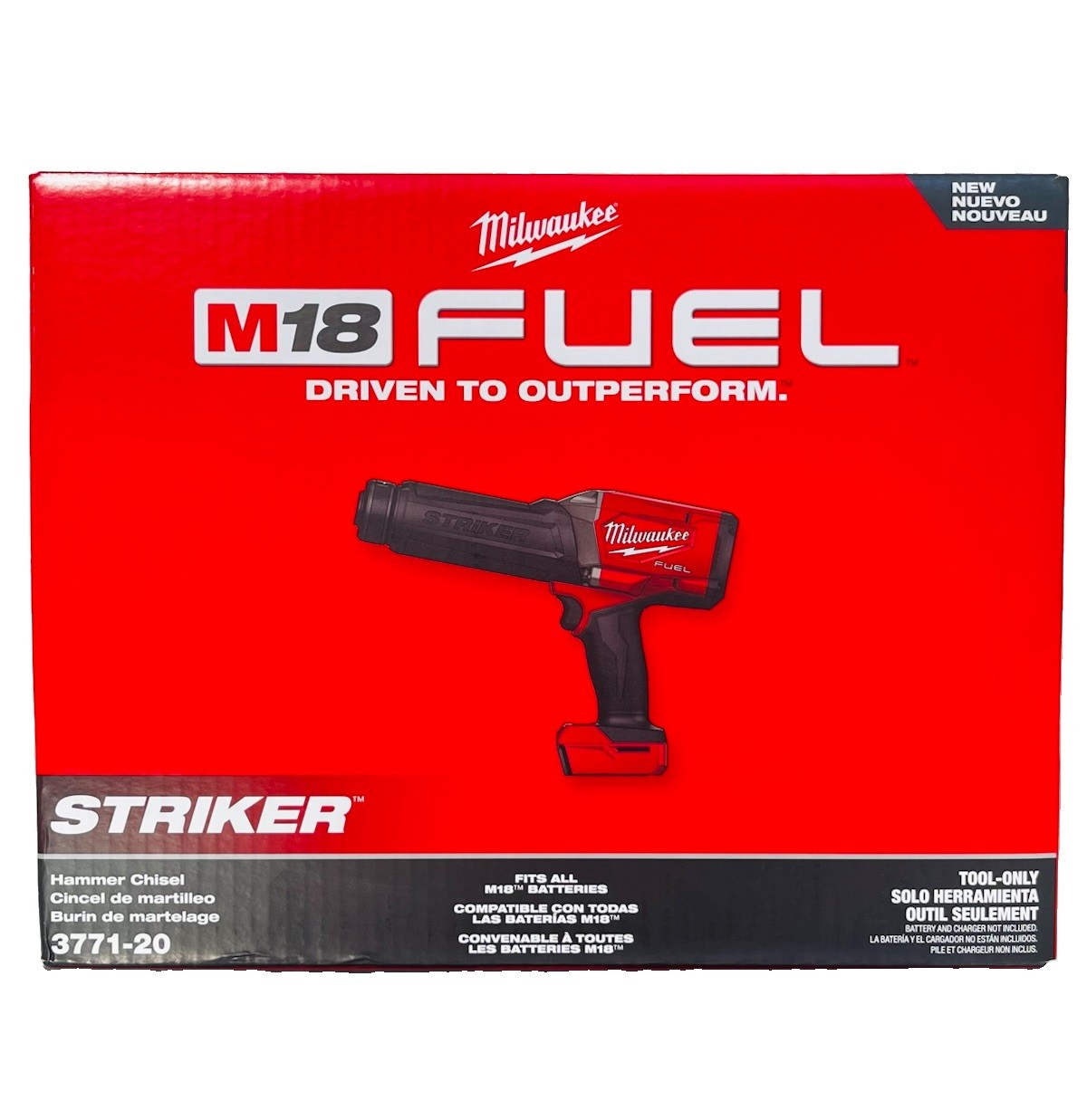 Milwaukee 3771-20 M18 FUEL STRIKER Hammer Chisel
