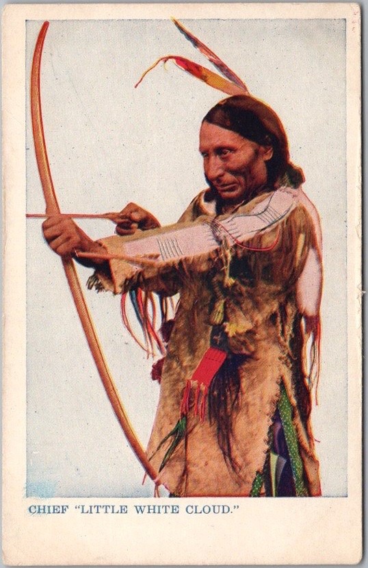 c1910s Native Americana / Indian Postcard \