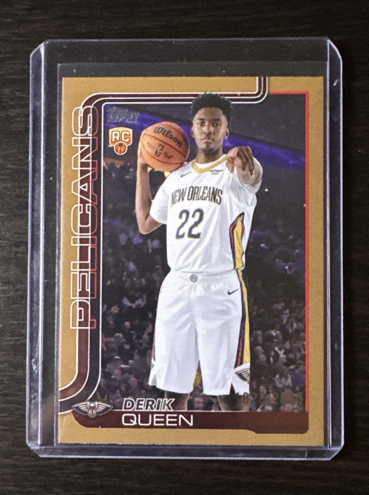 2025-26 Topps - Derik Queen #213 Gold /2025 (RC) 2025-26 Topps - Derik Queen #213 Gold /2025 (RC)