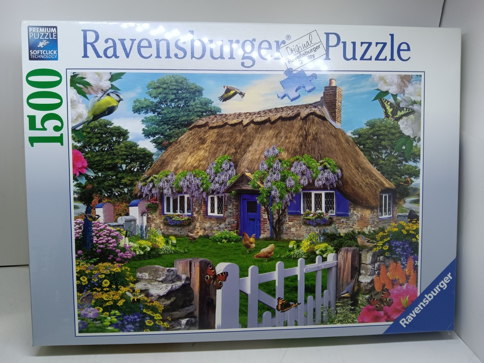 Ravensburger 16297 Jigsaw Puzzle 1500 pcs Cottage in England 80 x 60 cm NEW BOX Ravensburger 16297 Jigsaw Puzzle 1500 pcs Cottage in England 80 x 60 cm NEW BOX