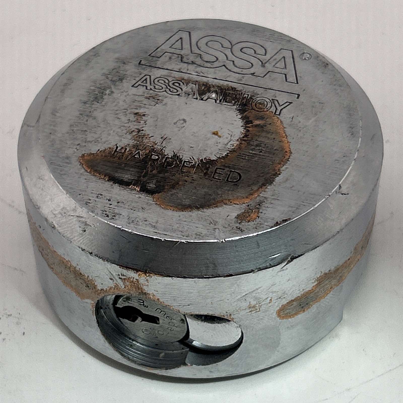 Medeco³ Assa Abloy 304 Stainless Steel 2-7/8 Medeco³ Assa Abloy 304 Stainless Steel 2-7/8