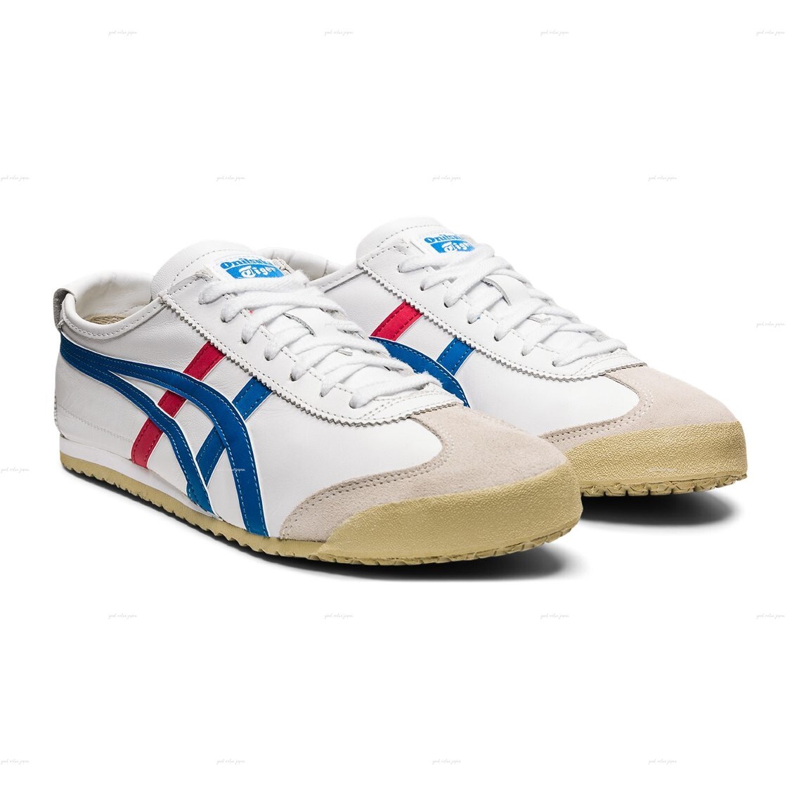 2025 Authentic Onitsuka Tiger MEXICO 66 1183C102 100 WHITE BLUE New With Box