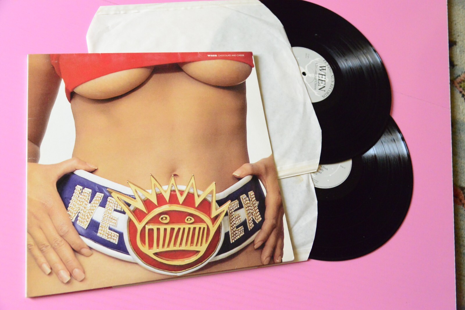 Ween Chocolate And Cheese 2LP Orig Europe Press 1994 NM