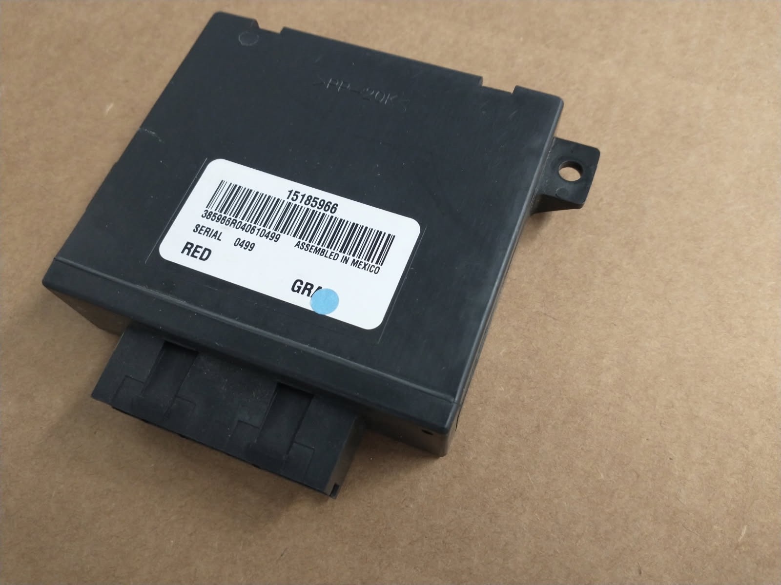 15185966 TAHOE ESCALADE YUKON SUBURBAN REAR A/C HVAC CONTROL MODULE REBUILT ..