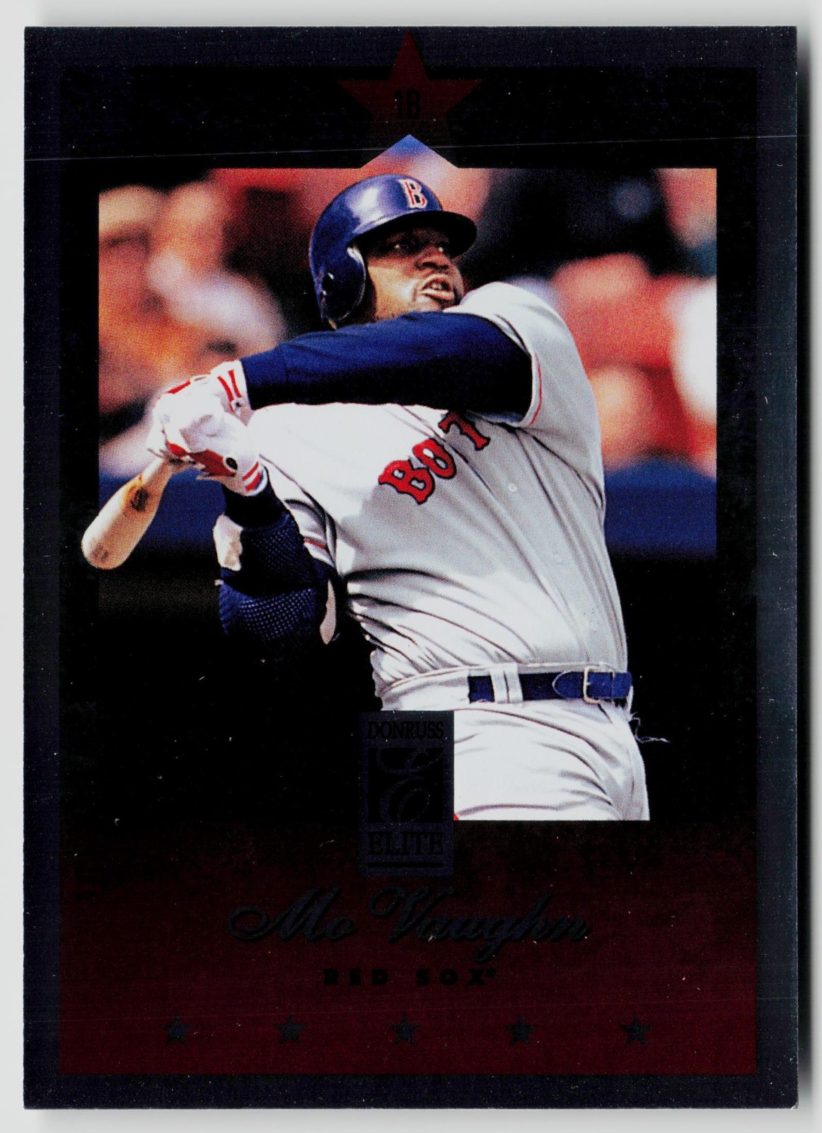 1997 Donruss Elite #12 Mo Vaughn 1997 Donruss Elite #12 Mo Vaughn