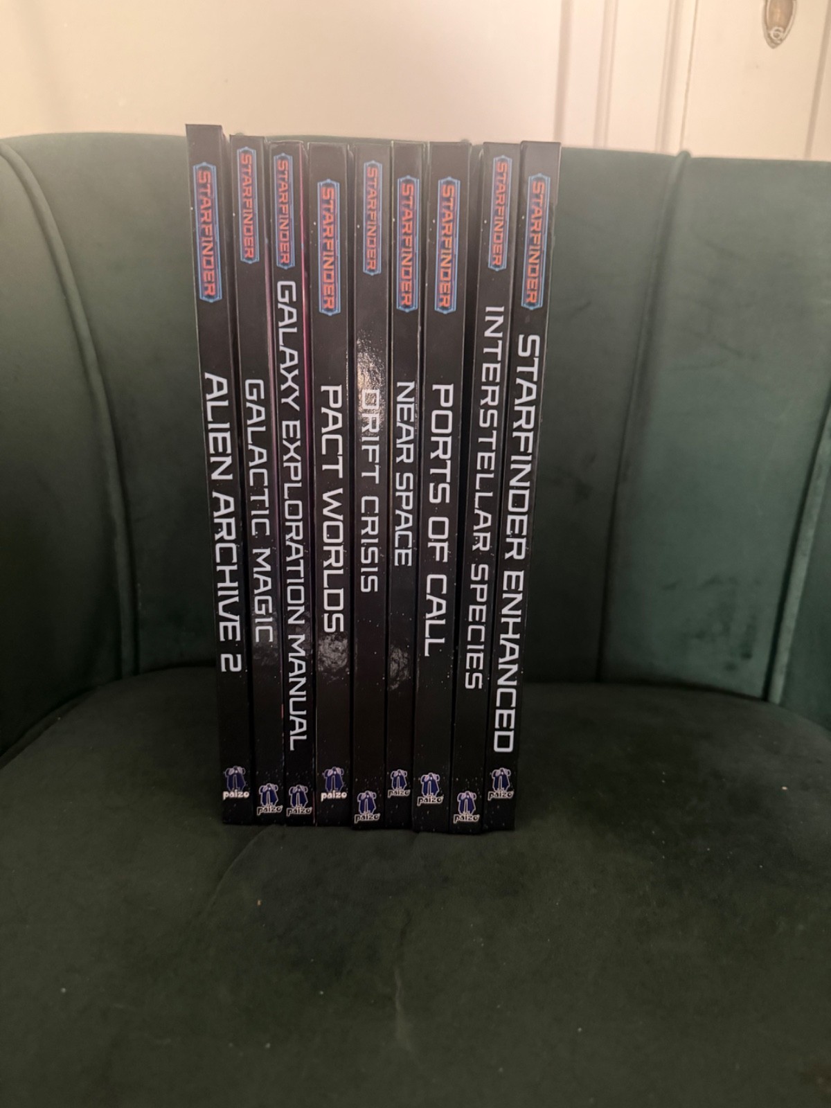 Starfinder 1E Lot of 9 Books. (Hardcover, Lightly Used)