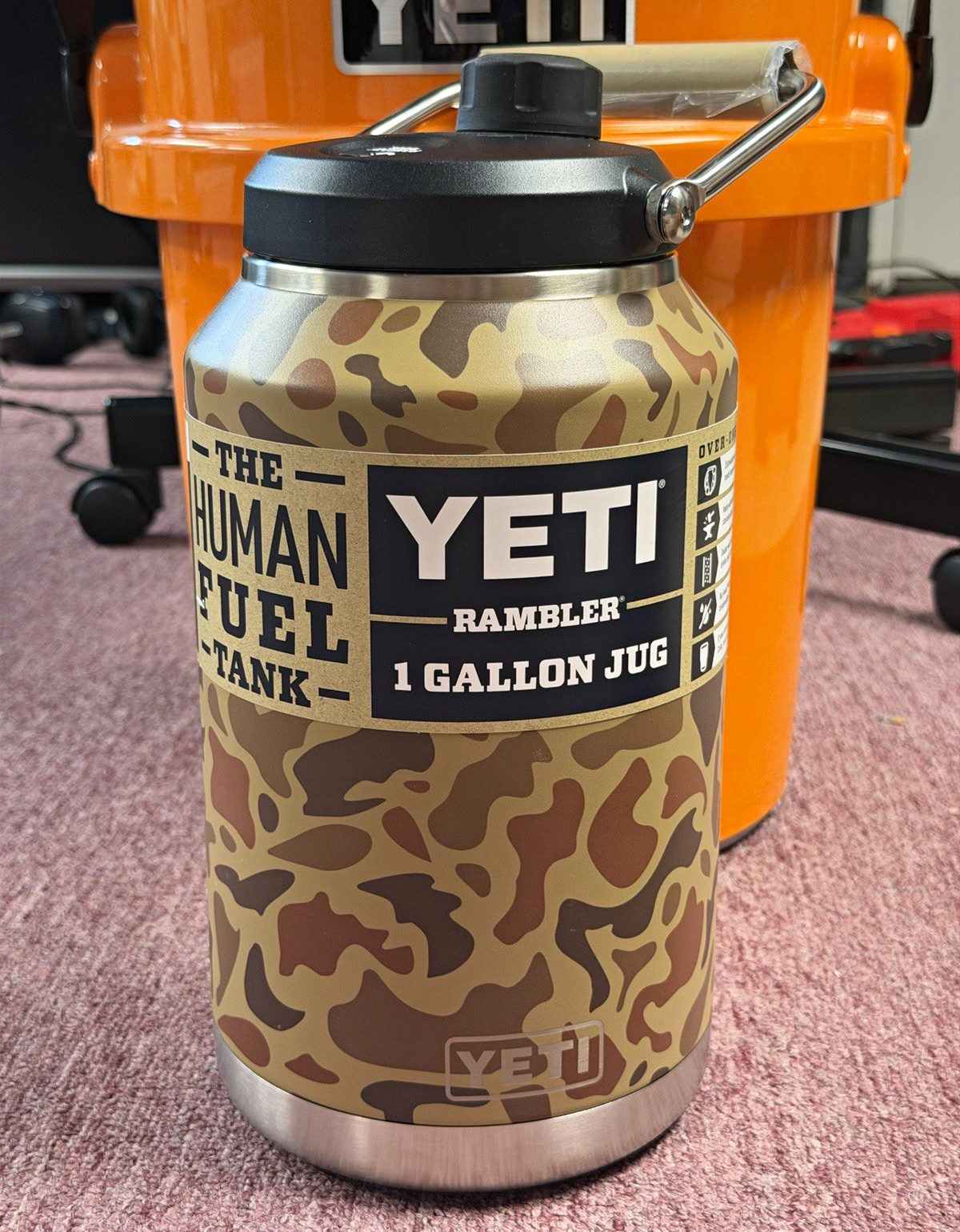 Yeti Rambler One Gallon Jug 2.0 - Woodland Camo ***SOLD OUT ONLINE***