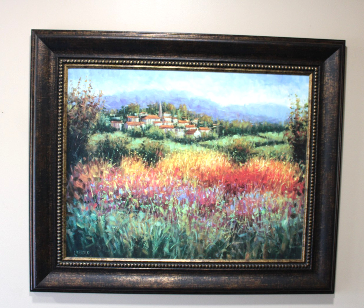 Eugene Paprocki \'Tuscany #9\' Italian Landscape Prof. Frame 36x30\ Eugene Paprocki \'Tuscany #9\' Italian Landscape Prof. Frame 36x30\