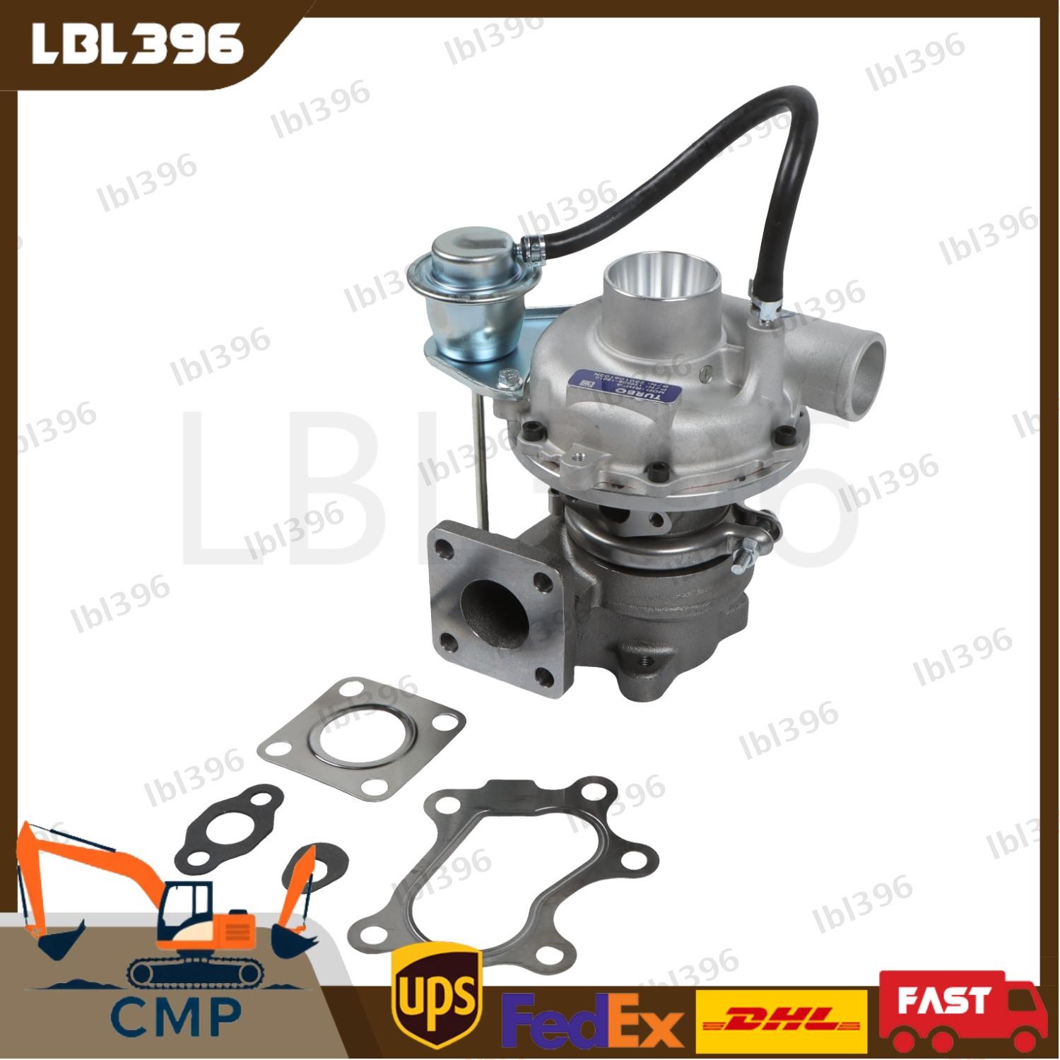 Turbo RHF4 Turbocharger 129508-18010 129530-18100 Fits Yanmar 4TNV84 Engine