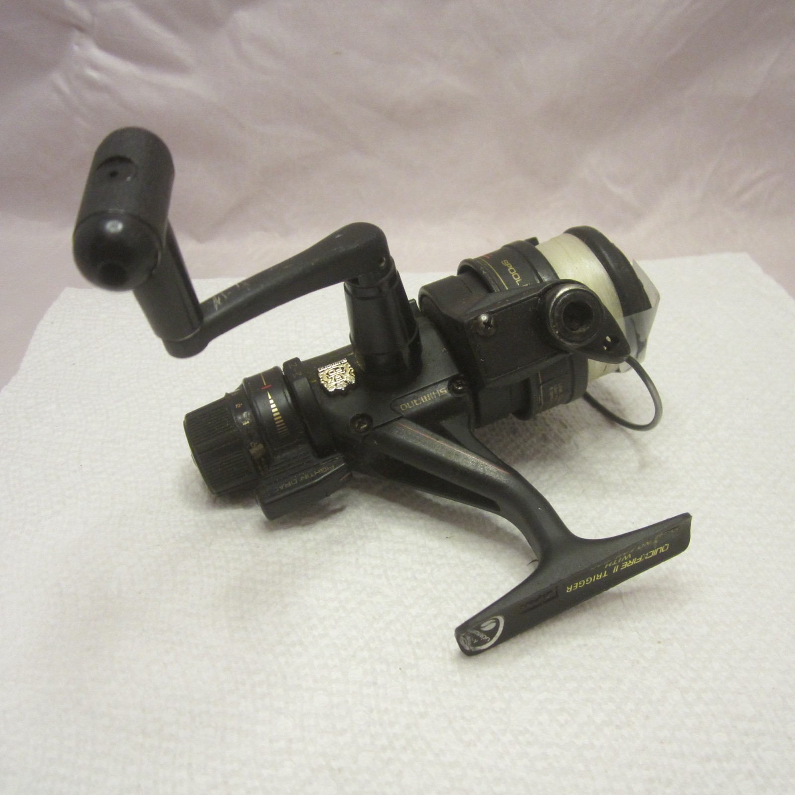 Vintage Shimano Quickfire ll black magnum spinning reel