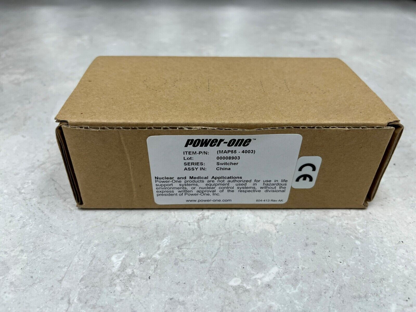 Power-One (Bell Power) Model: MAP55-4003 Power Supply. New Old Stock Power-One (Bell Power) Model: MAP55-4003 Power Supply. New Old Stock