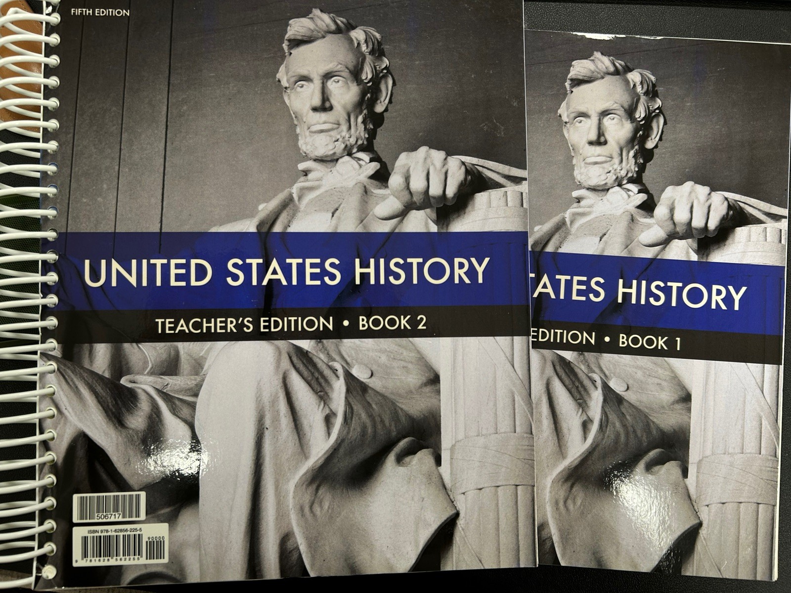 United States History 5th Ed. Teacher's Edition Books 1 & 2, BJU Press, Hardback United States History 5th Ed. Teacher's Edition Books 1 & 2, BJU Press, Hardback