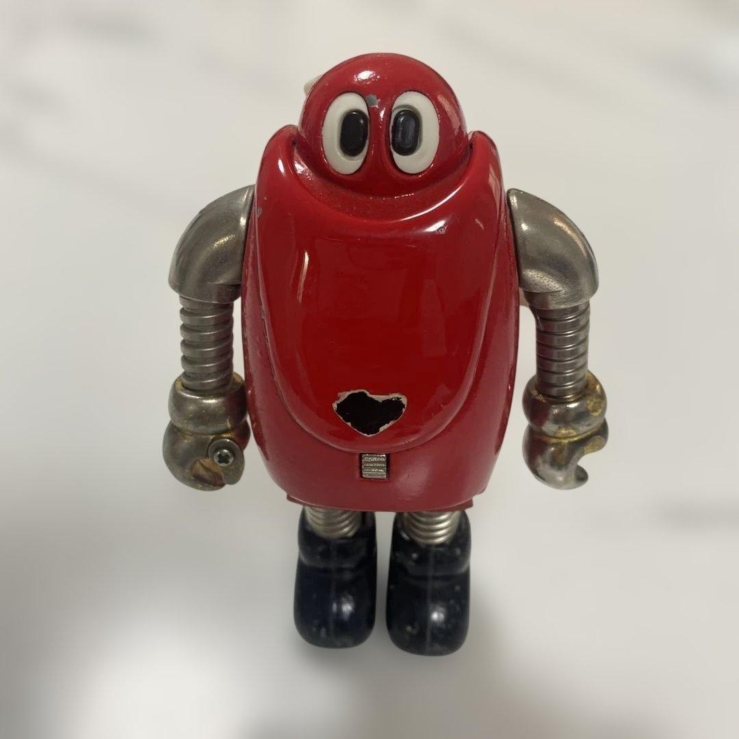 Robocon Chogokin GA-38 Popy Die-Cast Robot Figure Red Ishimori Pro Made in Japan