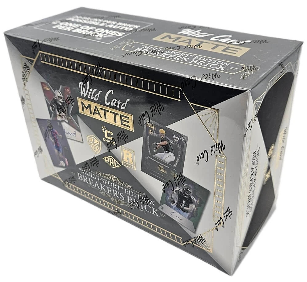 2025 Wild Card Matte Multi-Sport Breakers Brick Sealed Hobby Box 2 1/1s Per Box