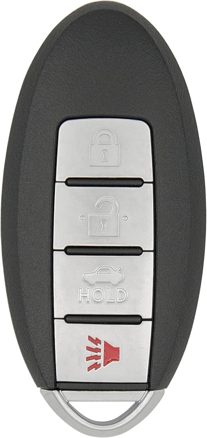 Keyless2Go Replacement for 4 Button Proximity Smart Key Nissan Sentra CWTWB1U840 Keyless2Go Replacement for 4 Button Proximity Smart Key Nissan Sentra CWTWB1U840