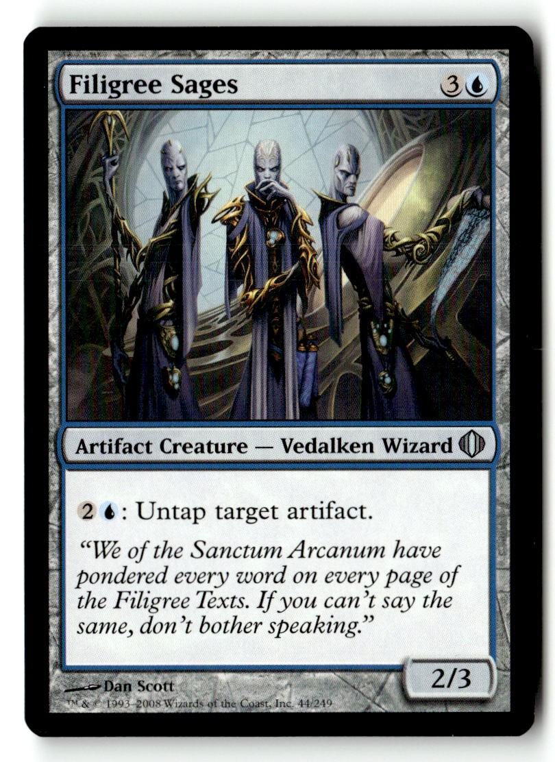 Filigree Sages Shards of Alara [ALA - 44] Magic Uncommon LP