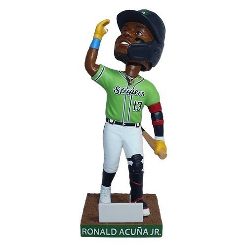 Ronald Acuna Jr. Gwinnett Stripers Bobblehead SGA 9/5/26 Ronald Acuna Jr. Gwinnett Stripers Bobblehead SGA 9/5/26