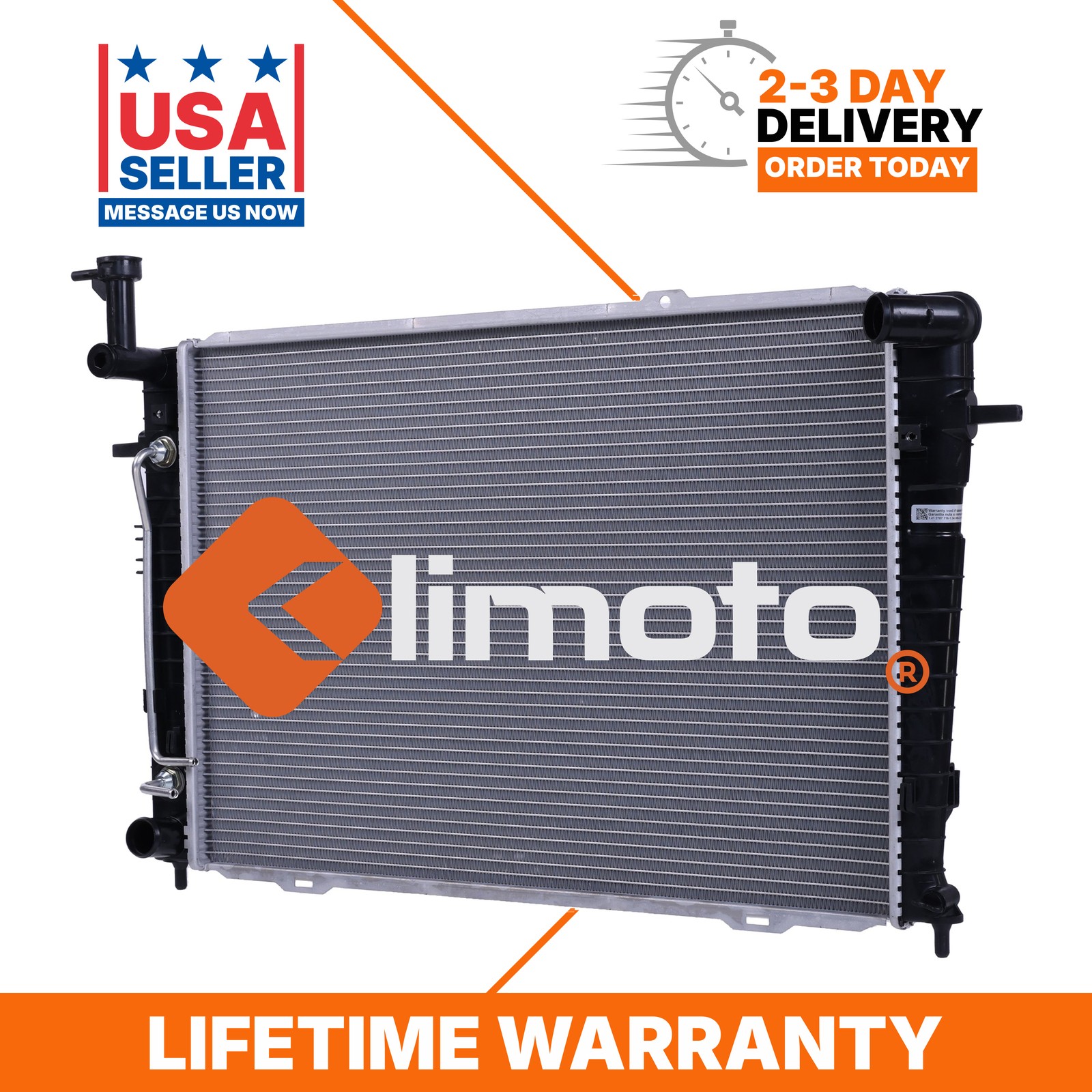 2787 Radiator Compatible With Hyundai & Kia Sportage 2005-2010