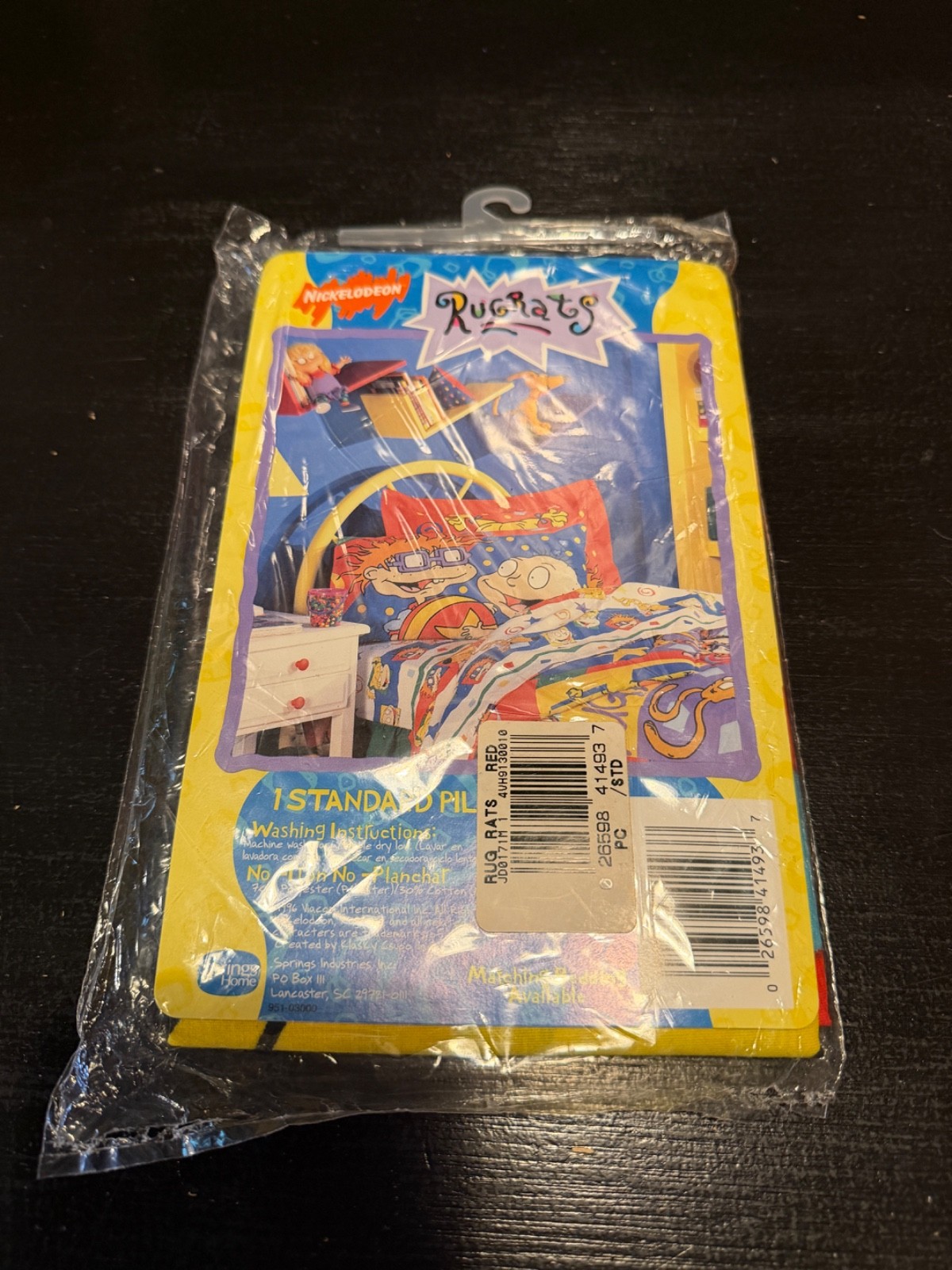 Vintage 90s 1996 Nickelodeon Rugrats Pillowcase NEW IN PACKAGING