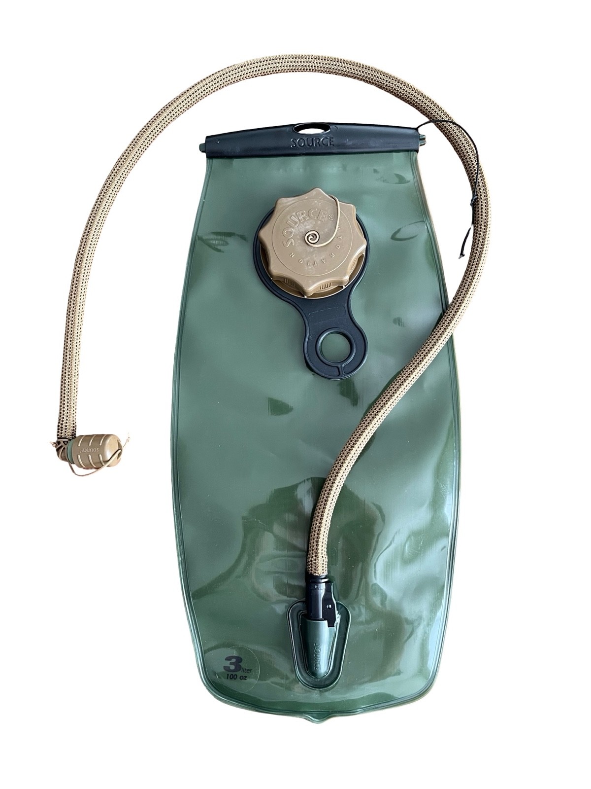 NWOT Source Tactical Gear WXP Hydration Bladder, 3-Liter USMC Issue Green NWOT Source Tactical Gear WXP Hydration Bladder, 3-Liter USMC Issue Green