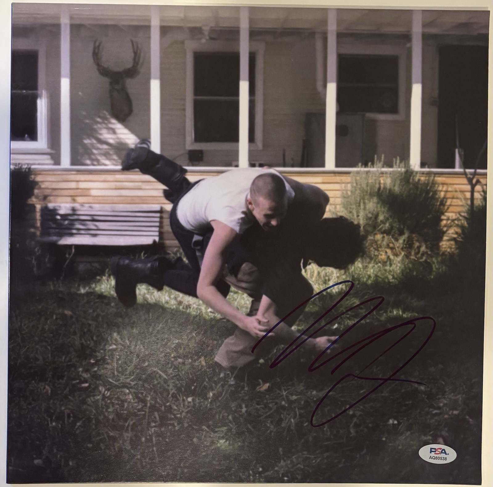 Malcolm Todd Autographed/Signed Self Titled Vinyl Cover Blue LP PSA RARE