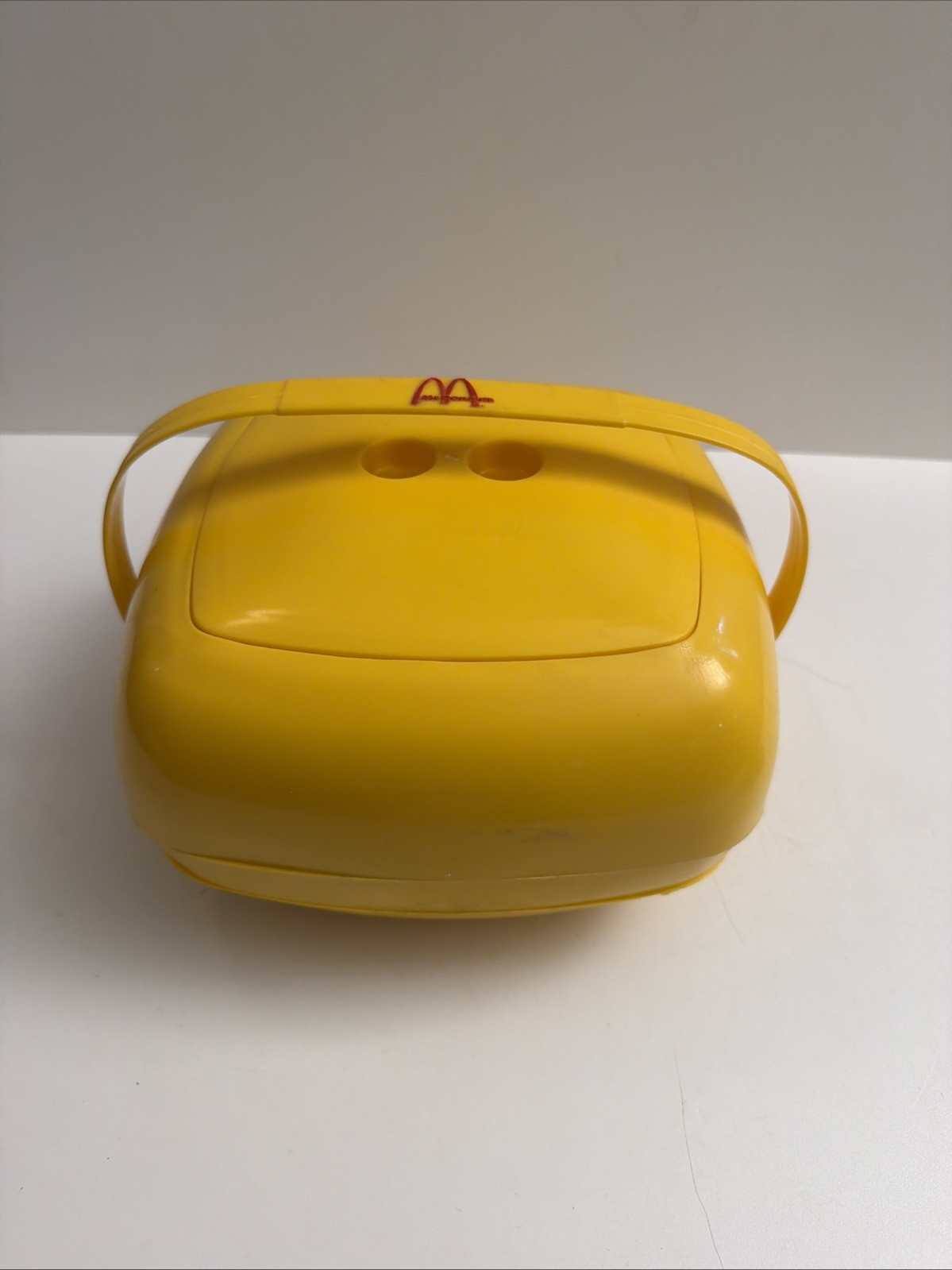 McDonalds Promo Vintage 1970s Space Age Plastic Picnic Basket Set MCM RARE AS IS