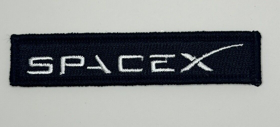 SpaceX Missions Black Logo Patch NASA 3 SpaceX Missions Black Logo Patch NASA 3