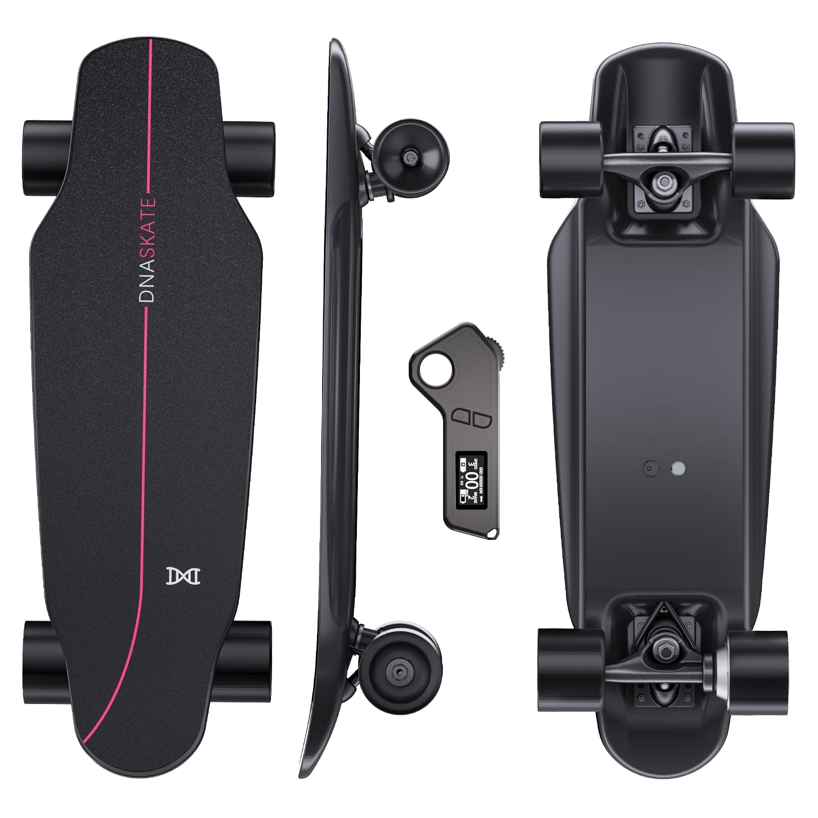 DNASKATE M8 Electric Skateboard with Remote, 15/22Mph M8-Single motor-9Miles DNASKATE M8 Electric Skateboard with Remote, 15/22Mph M8-Single motor-9Miles