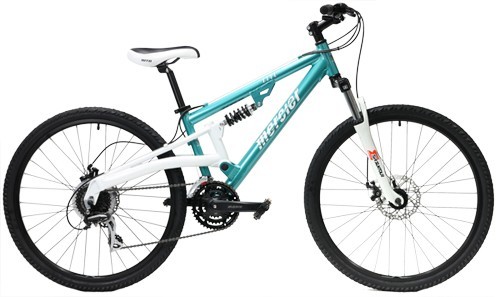 Mercier Mount Elle Women's Full Suspension Mountain Bike Shimano Acera