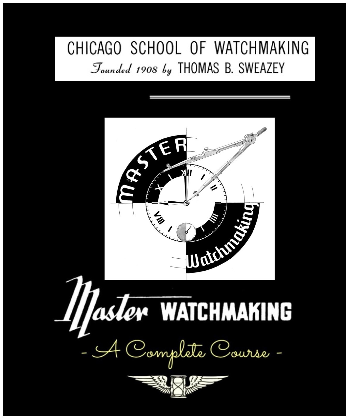 Master Watchmaking - complete watch repair course, fully Illustrated, 36 volumes