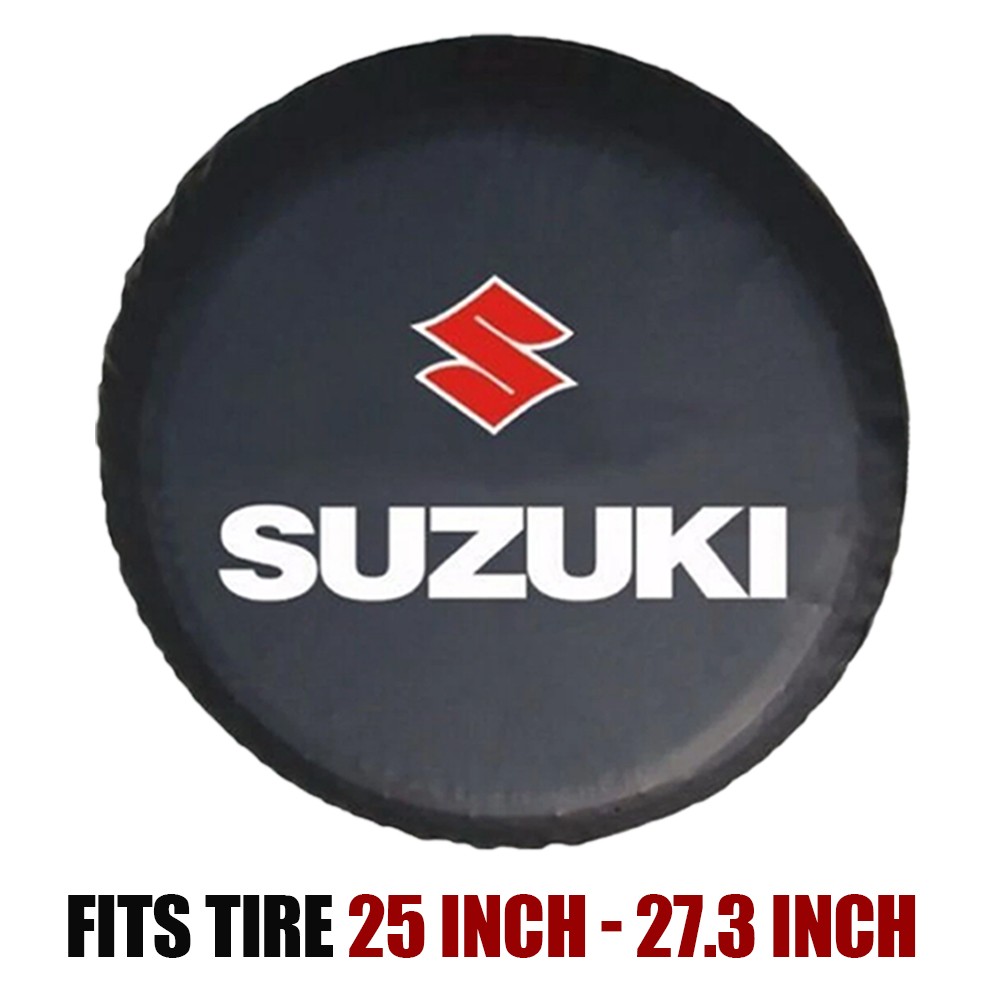 For Suzuki Car Spare Tire Cover, Spare Wheel Cover, Dust-proof Pouch Protector